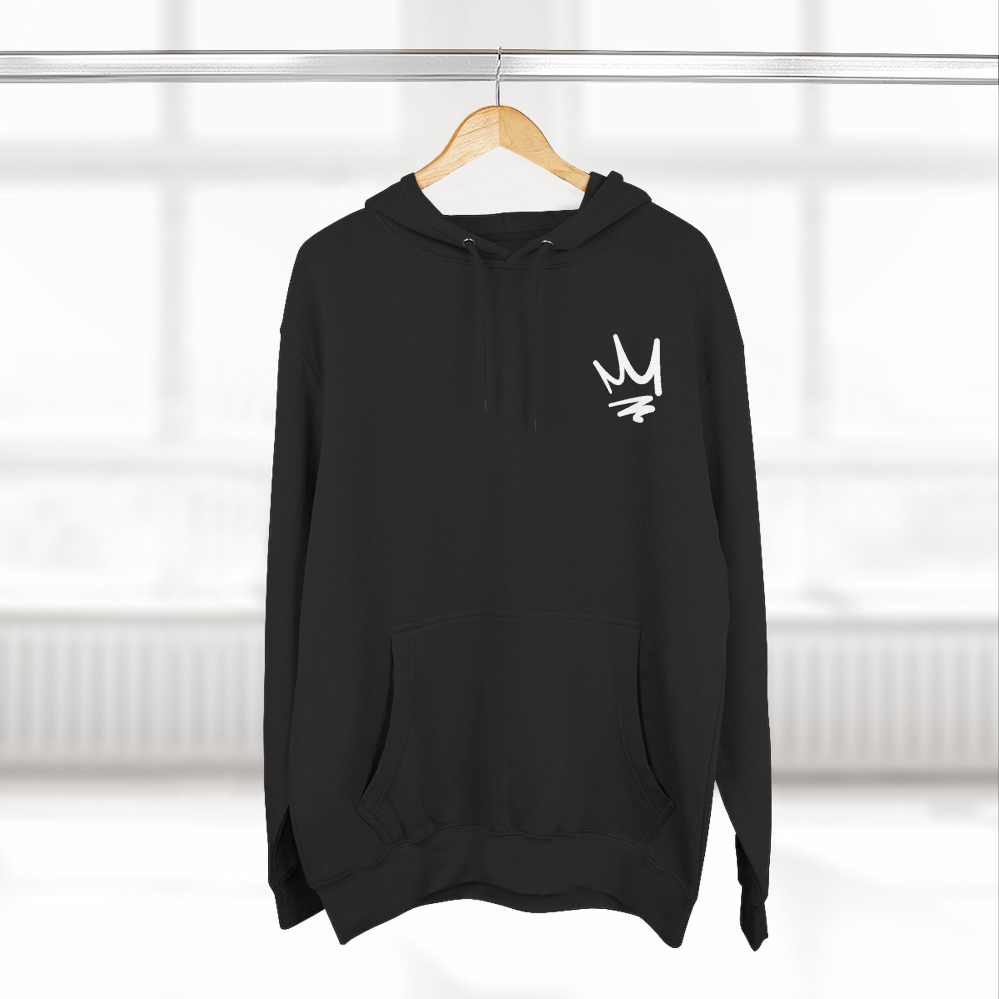 Crown Culture Black Hoodie