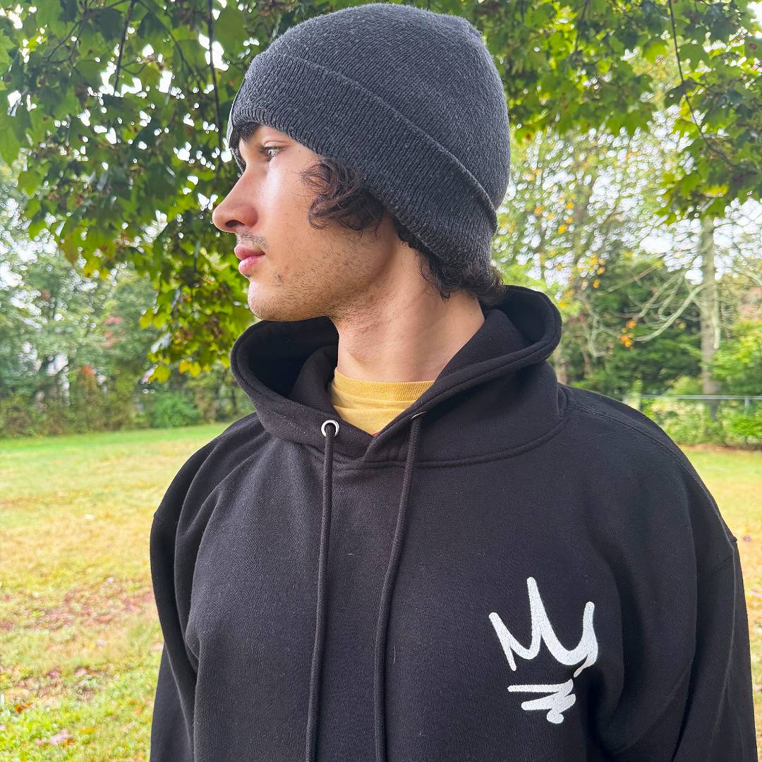 Crown Culture Black Hoodie