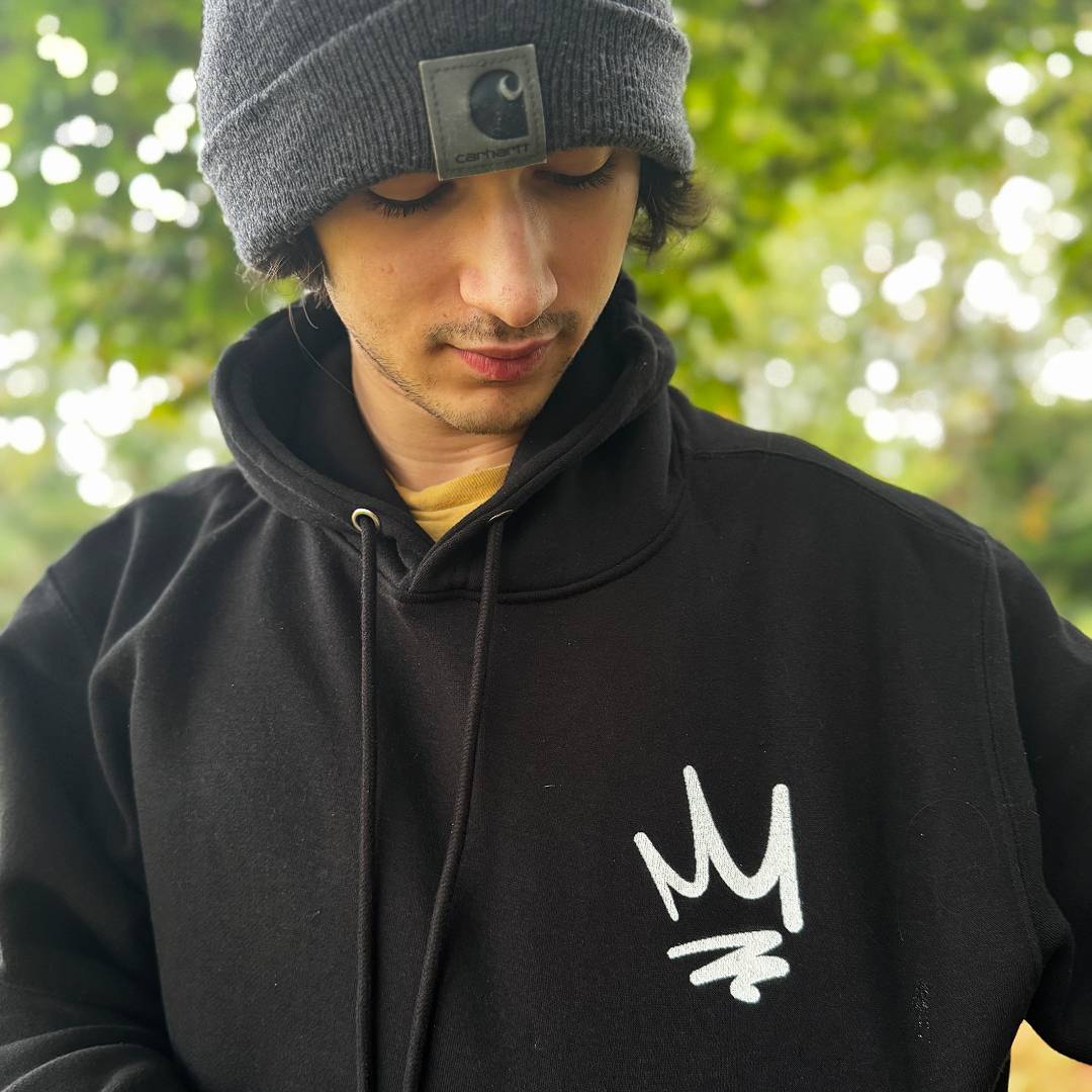 Crown Culture Black Hoodie