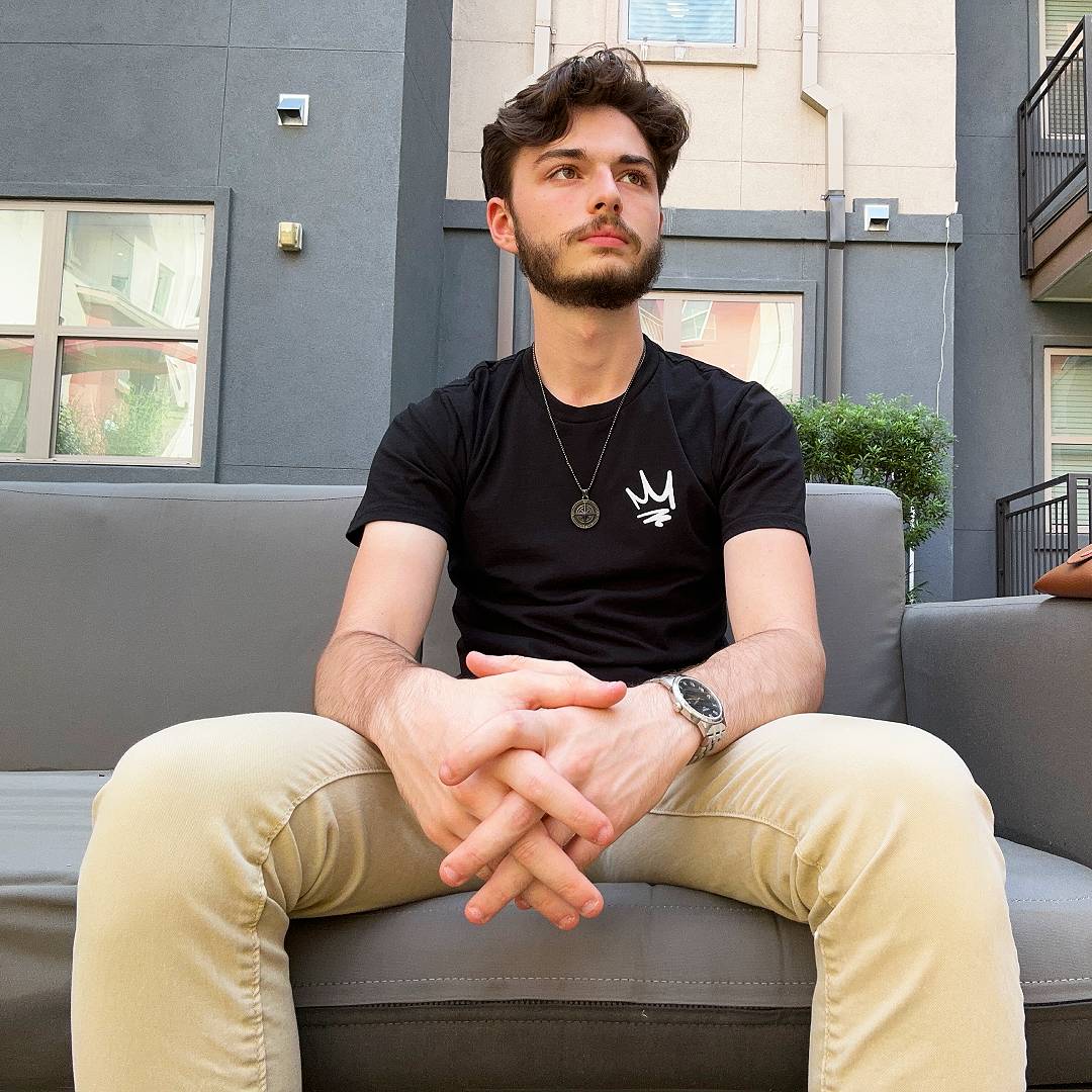 Crown Culture Black Tee