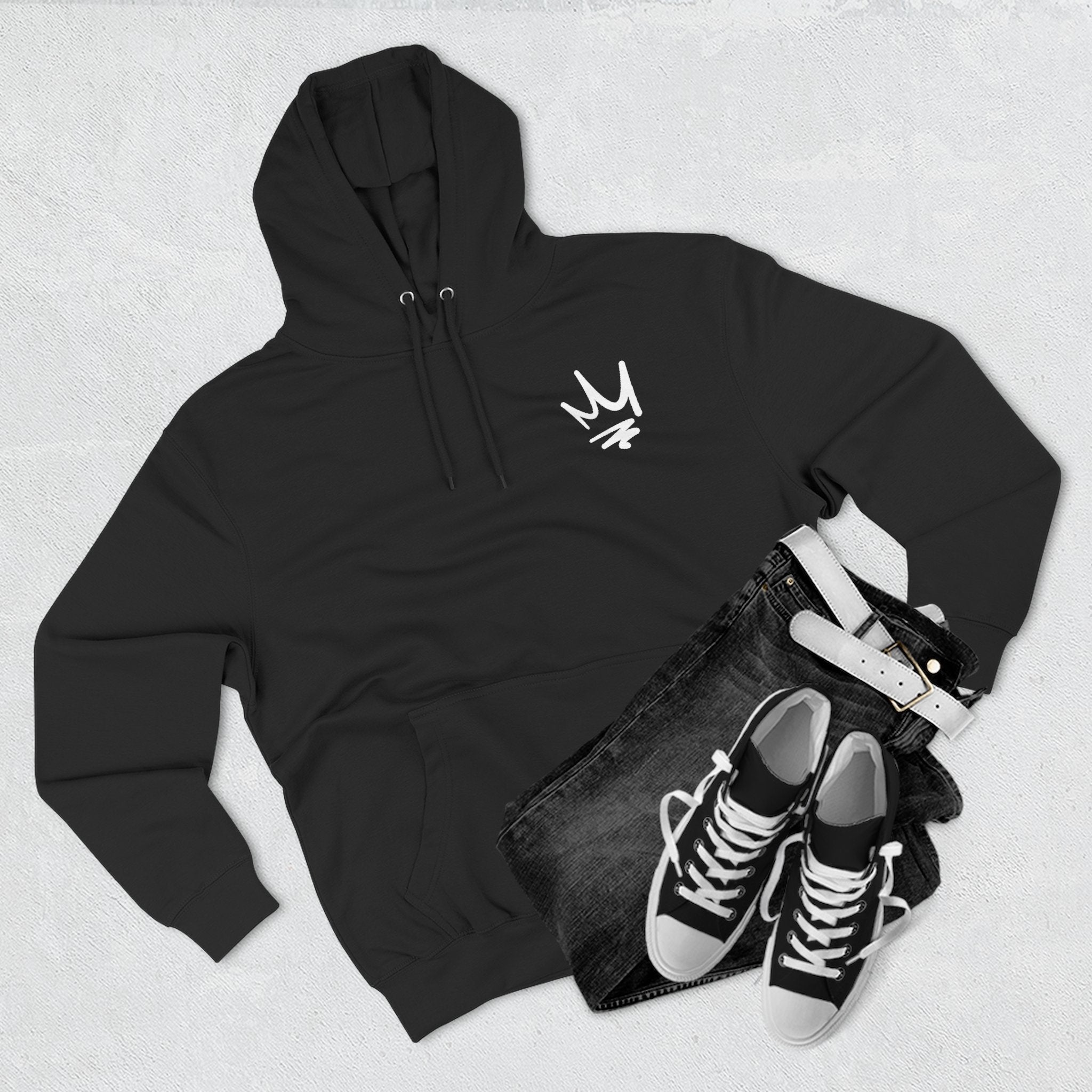 Crown Culture Black Hoodie