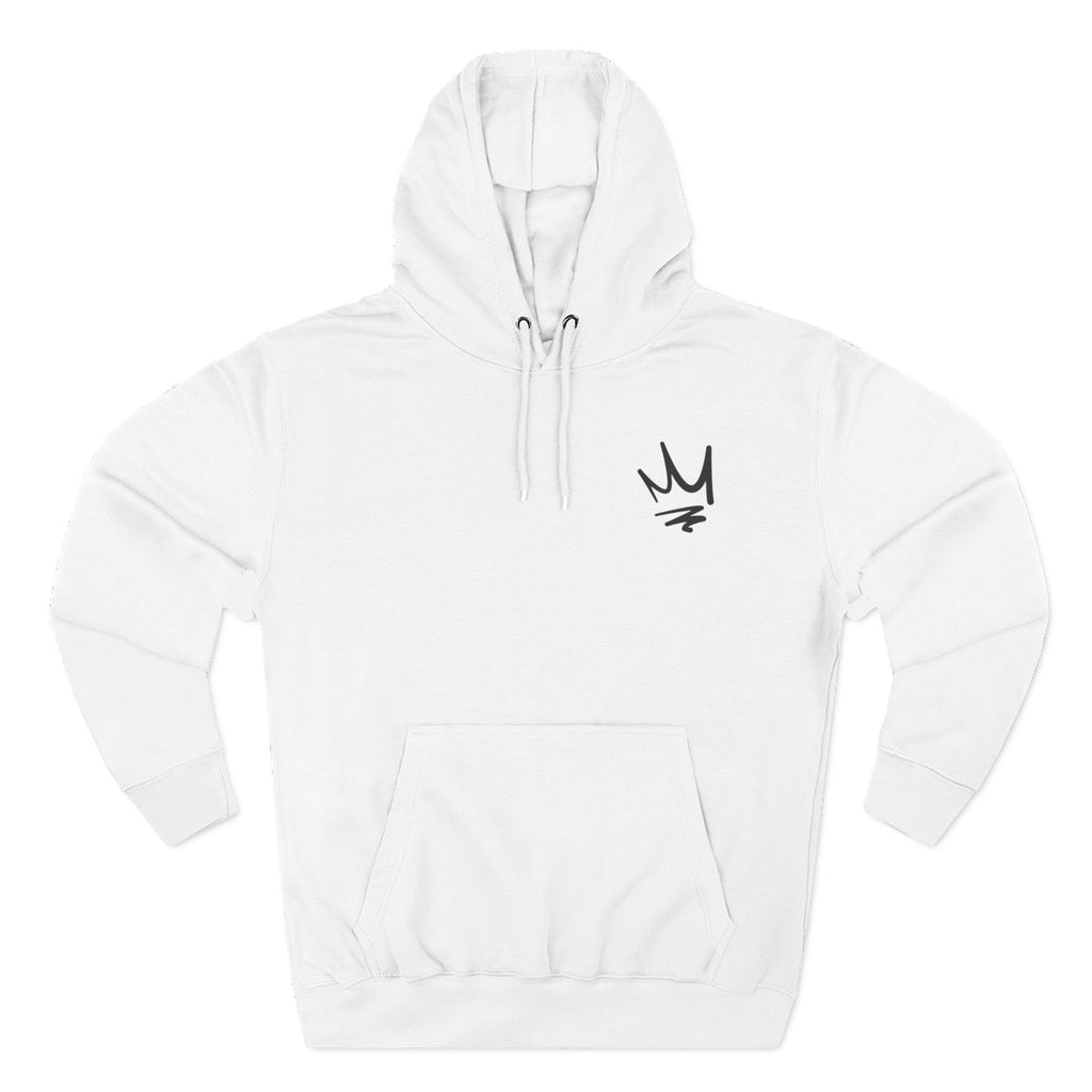 Crown Culture White Hoodie